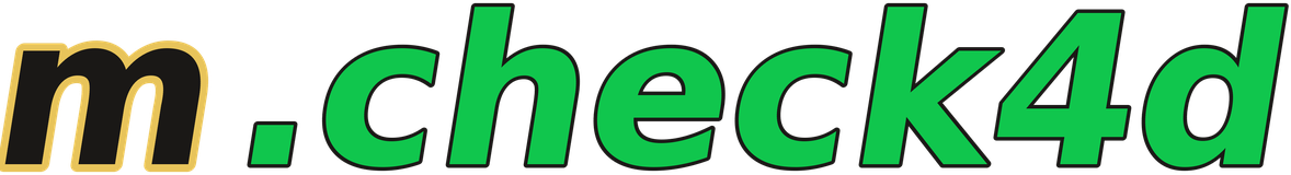 m.check4d logo